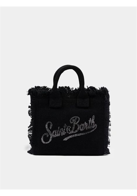 Borsa Mini in canvas SAINT BARTH | VAMI001 VANITY MINI02563L 00 STRASS